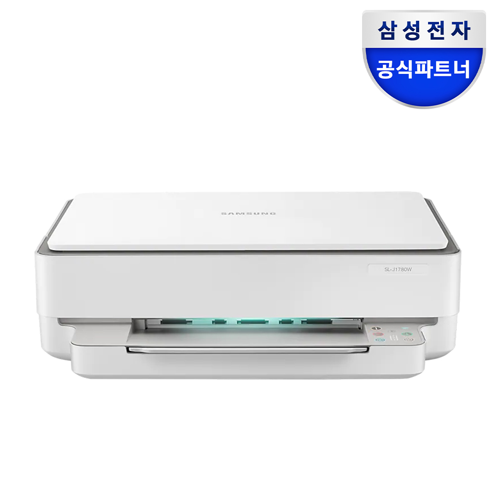 삼성전자 SL-J1780W 컬러 잉크젯 복합기 자동 양면인쇄 프린터 잉크포함