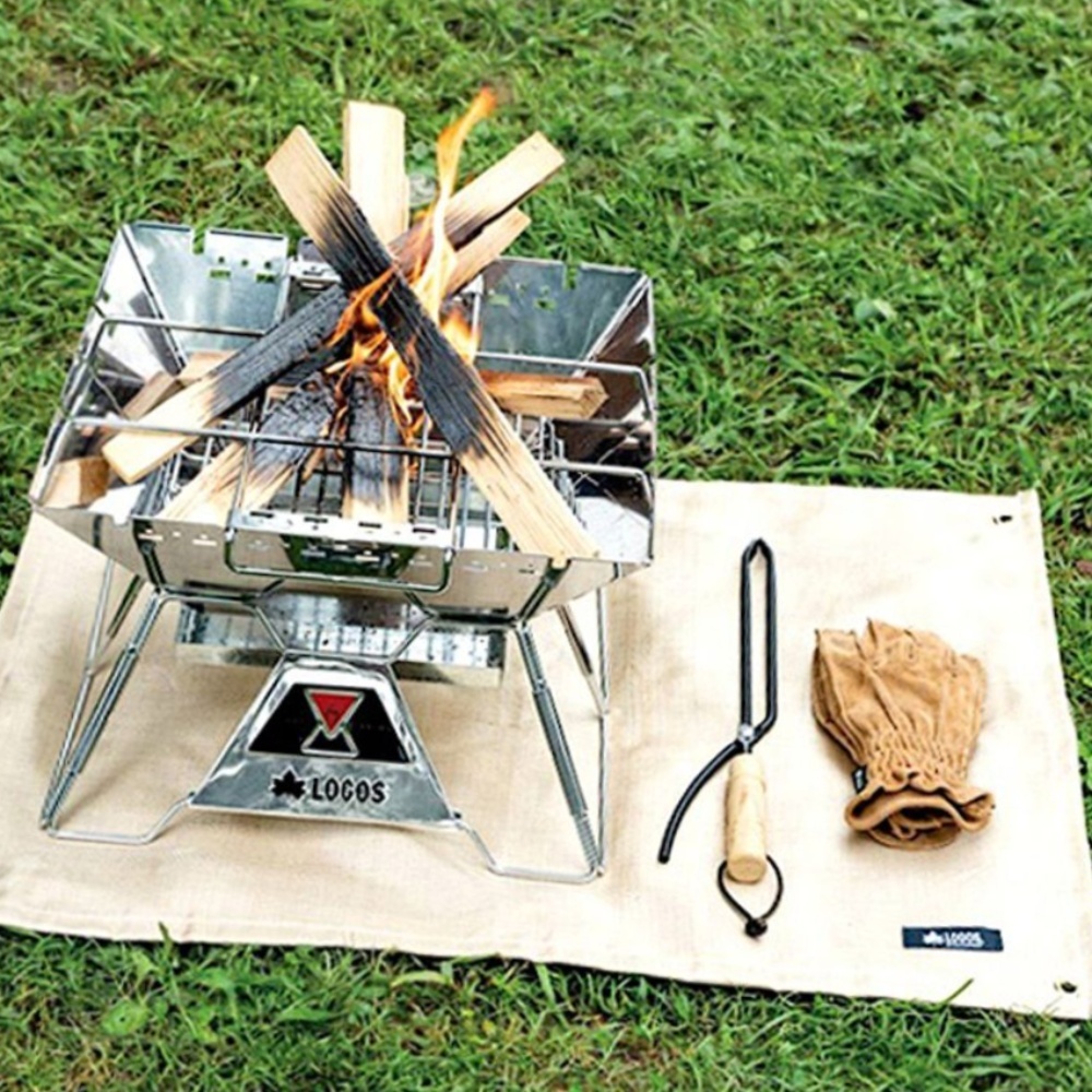 캠핑매트 1P 캔버라 방염포 화로대매트 방염매트