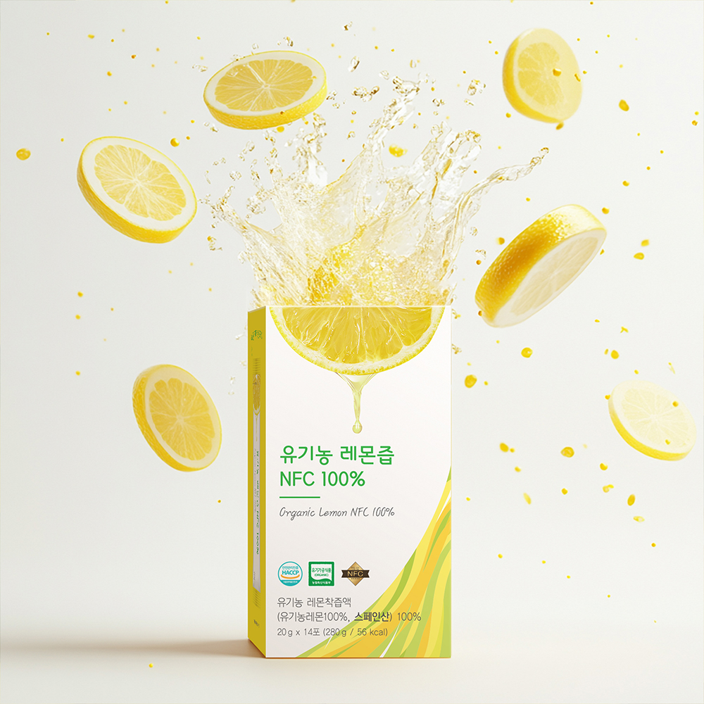 유기농 레몬즙 NFC 100% 14포, 6개 - 상세 이미지 3