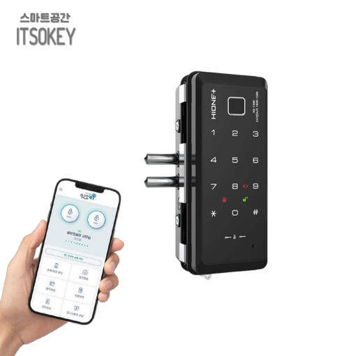 잇소키 IoT 도어락 설치 후 모습