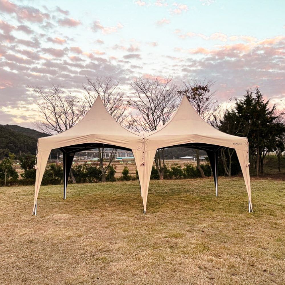 캠프밸리 티오피300 가제보 몽골텐트 접이식 캐노피 자바라 이동식 그늘 천막 창고 행사용