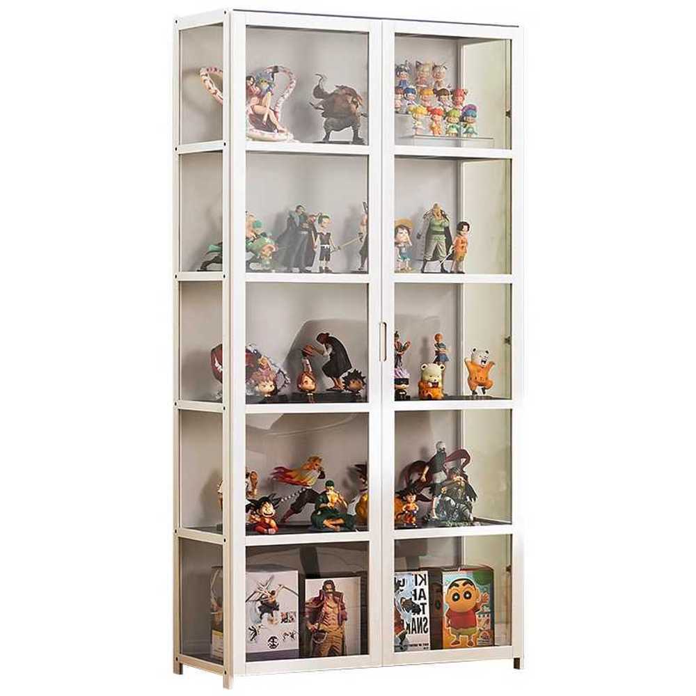 아크릴 피규어장 전시장 투명 케이스 넨도 프라모델 오리지널컬러 5단 62cm - 상품 이미지