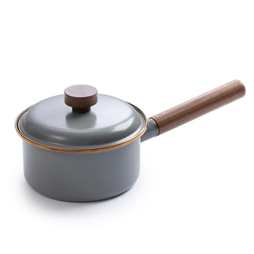 베어본즈 리빙 에나멜 소스팬 캠핑 편수 냄비 중탕 밀크팟 17cm