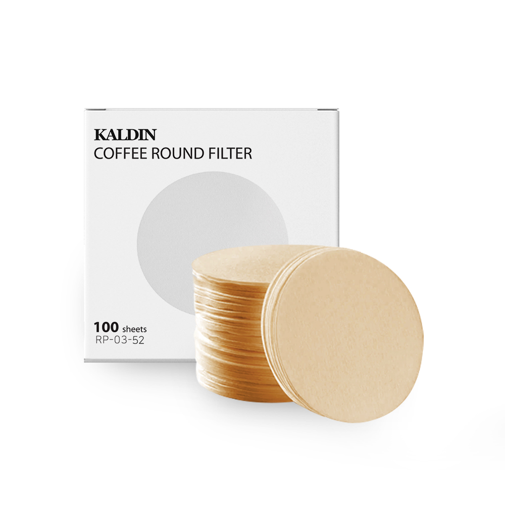 칼딘 라운드 필터 화이트 51mm 100매 포터필터 여과지 모카포트 필터 이미지 2