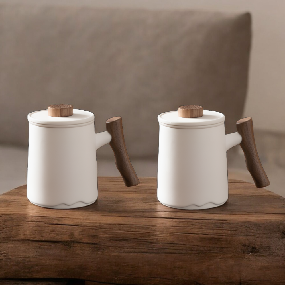 [1+1] 1인 다도세트 다기 집들이선물 신혼부부 화이트 차그루