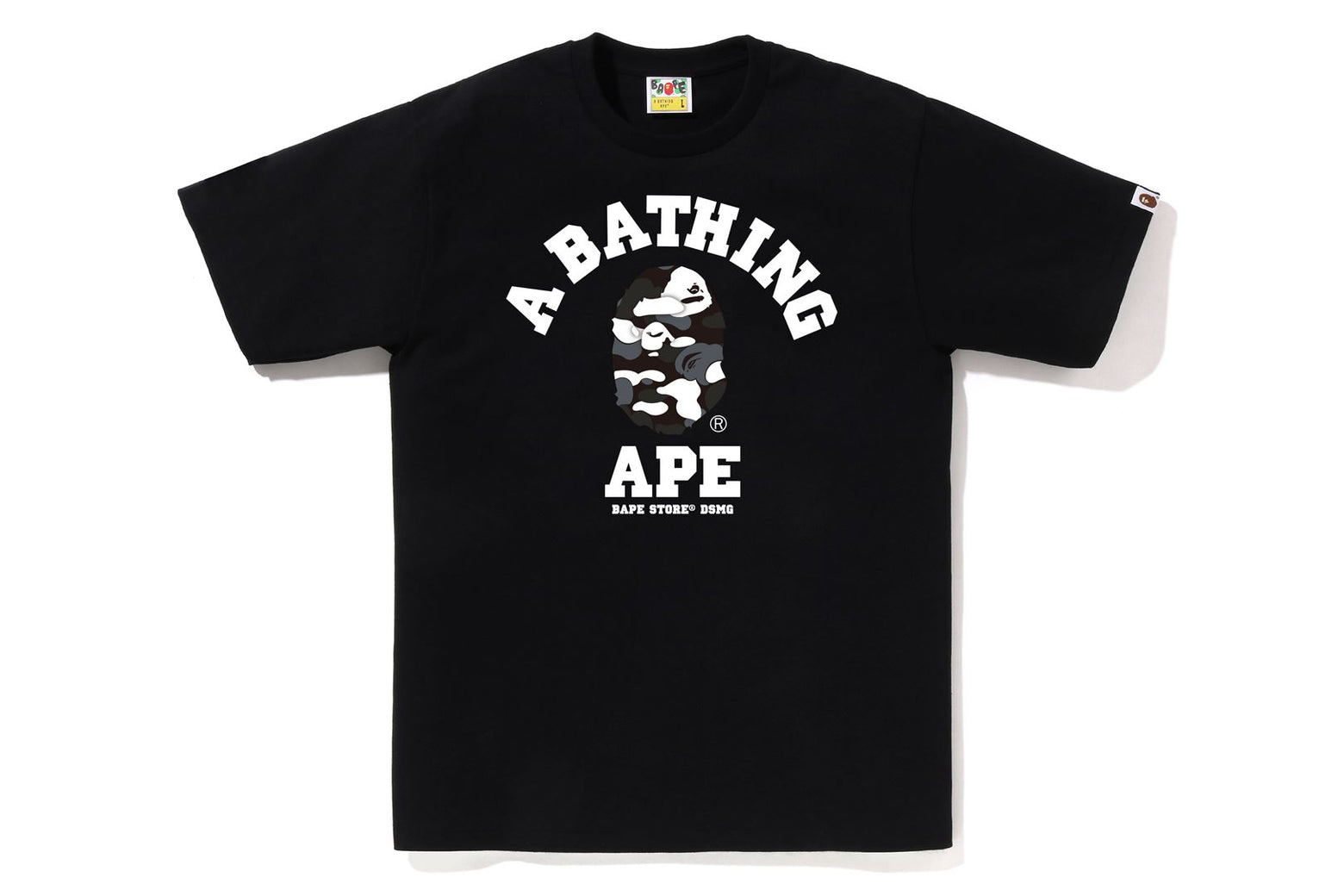 베이프 반팔티 BAPE STORE DSMG CAMO COLLEGE 2월 신상 1K72-110-175 - 상세 이미지 2