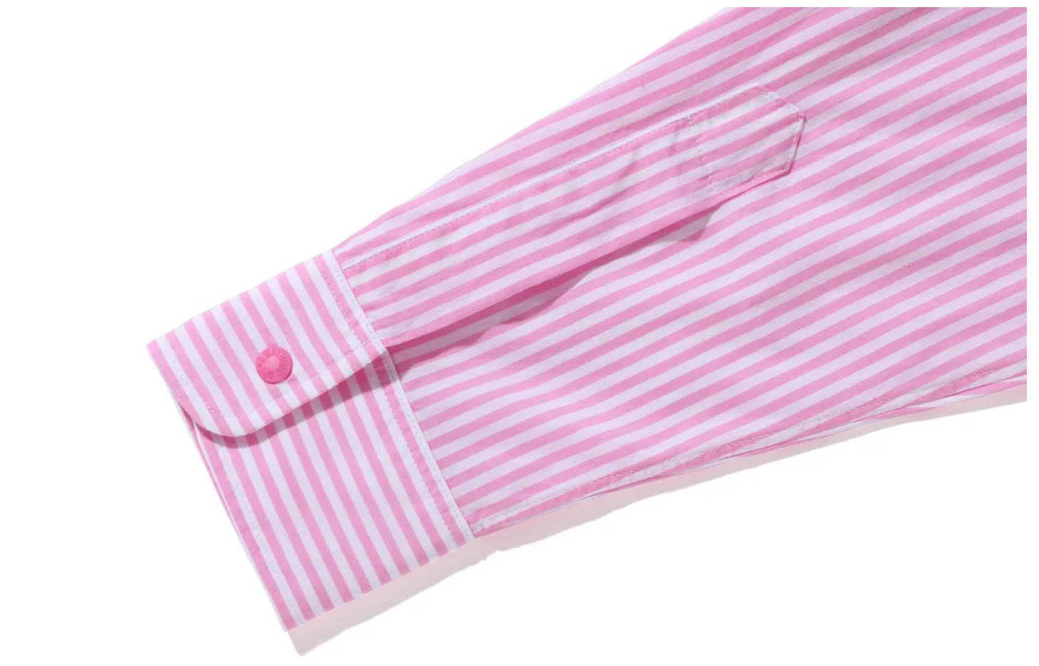 베이프 우먼즈 셔츠 COLLEGE STRIPE SHIRT 2월 신상 1K70-231-001 - 상세 이미지 3