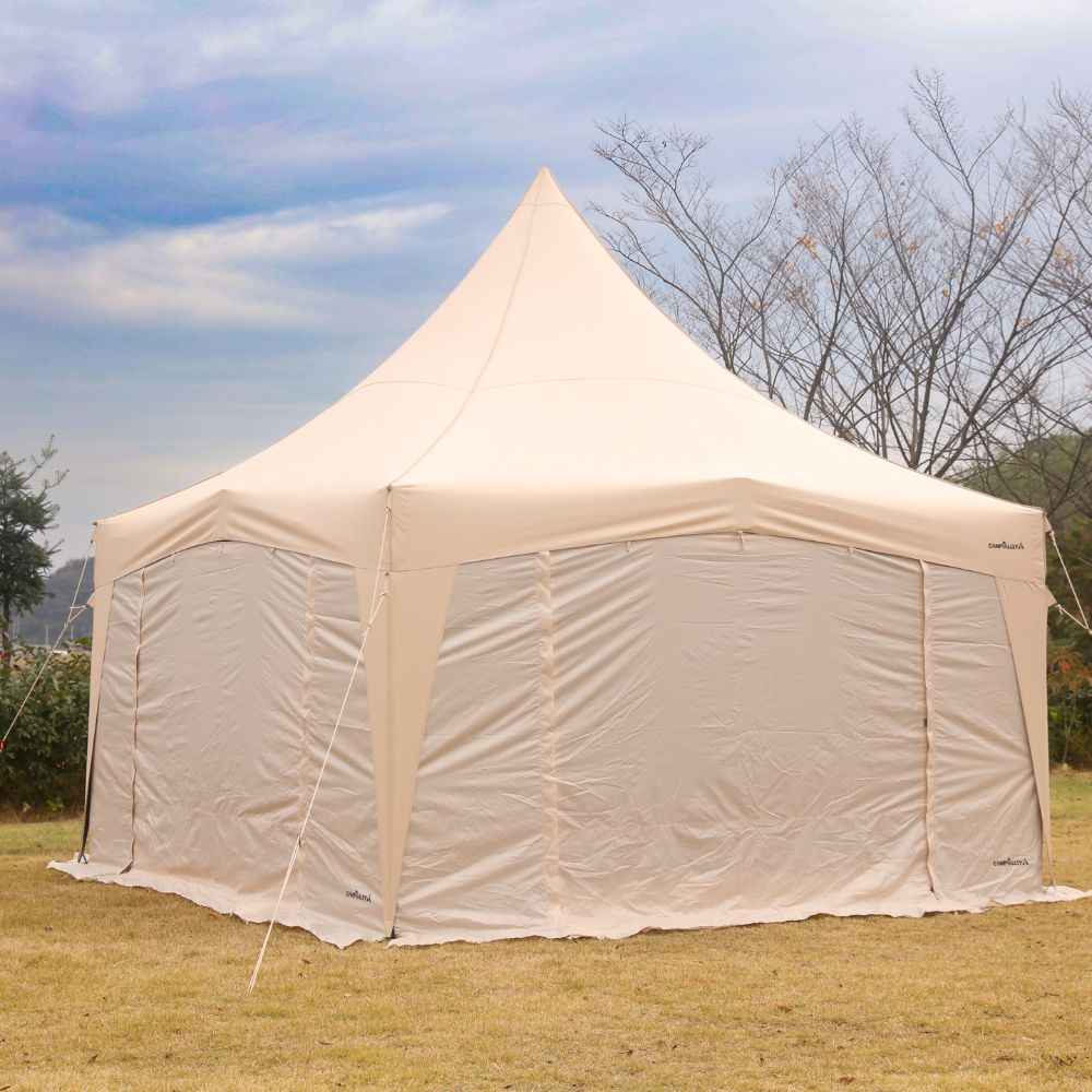 캠프밸리 티오피300 가제보 몽골텐트 접이식 캐노피 자바라 이동식 그늘 천막 창고 행사용