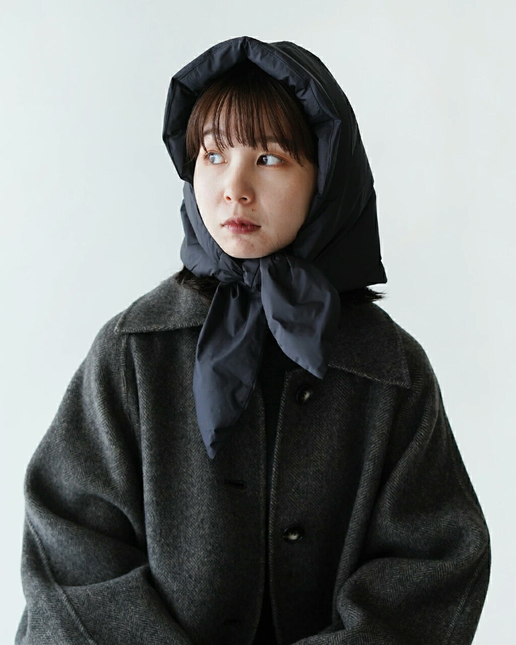 오르치발 다운 패딩 후드 머플러 모자 워머 바라클라바 OR-H0328 DPL 5컬러 - 상세 이미지 3