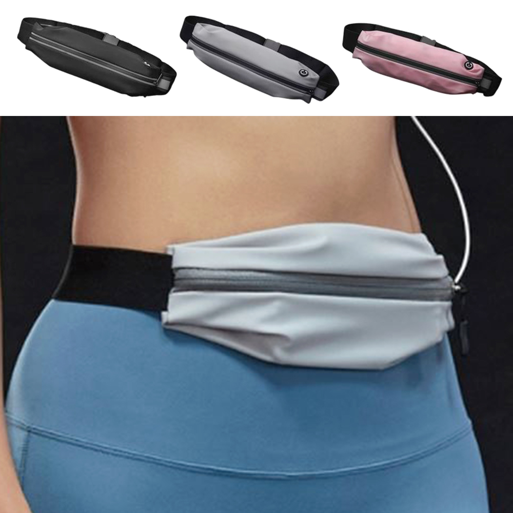 남여 런닝 벨트 다용도 신축성 방수 가방 통기성 슬림백