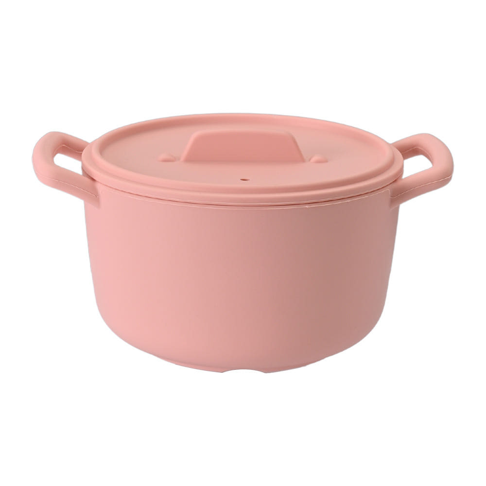 실리콘 냄비 전자레인지 라면용기 계란찜 찜기 600ml 이미지 6