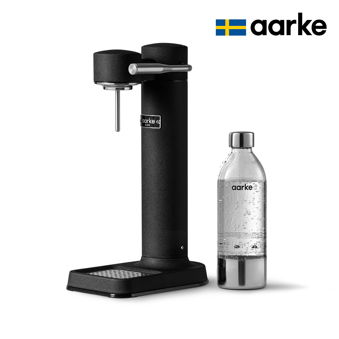 [스타터패키지] 아르케 카보네이터3 스웨덴 탄산수 제조기 스테인리스 (본체 + 실린더)