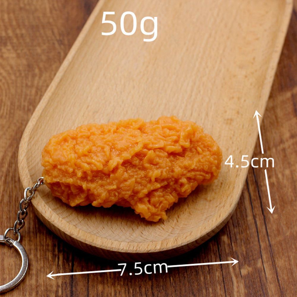 닭다리 키링 치킨집 개업 어이없는 선물 화장실 열쇠고리 음식 모형 치킨 가방 키홀더 차량용 이미지 8