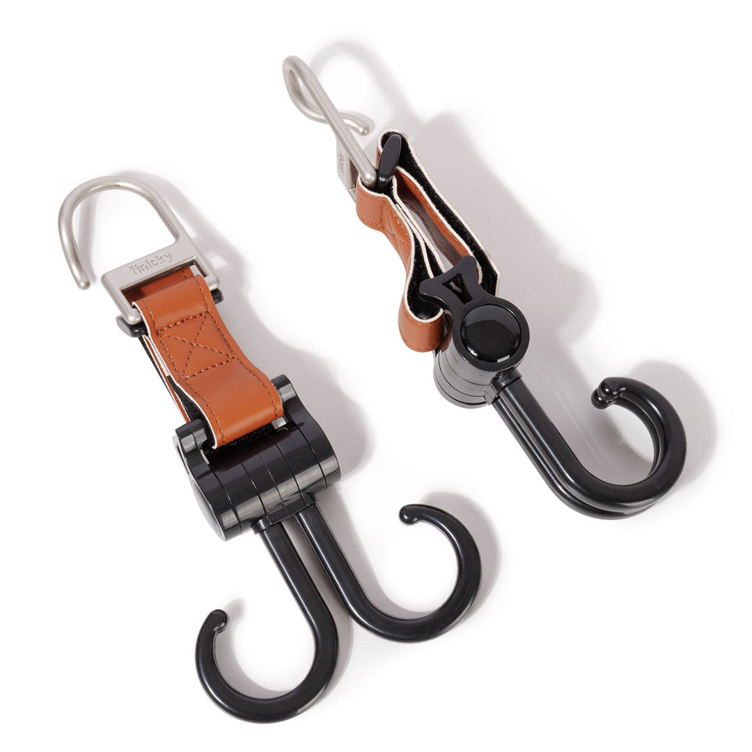 피닉키 3후크 회전형 유모차걸이 9색상 / 가방 고리 홀더