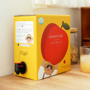 모모씨네 사과즙 3L NFC 저온착즙 생 사과즙 3000ml, 1개 맛있게 먹은 솔직 후기 - 상품 이미지 2