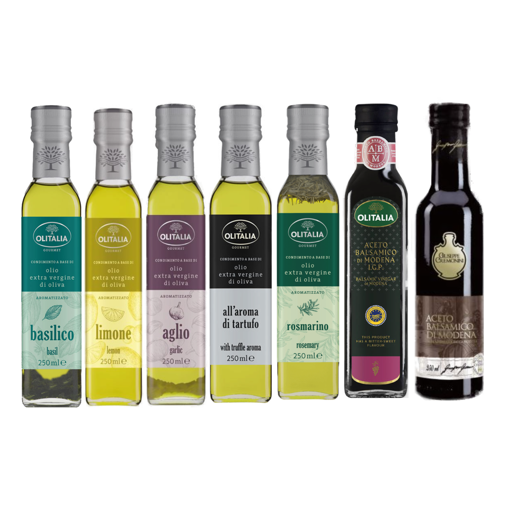 올리타리아 엑스트라버진 트러플 올리브유+발사믹식초 1그레이프 250ml 2P 선물세트 - 상세 이미지 4