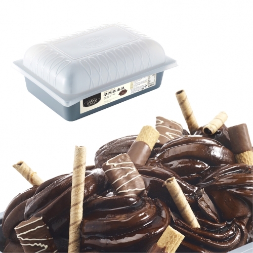 흥국 쿠즈코 초코 젤라또 4kg 대용량 아이스크림 업소용 - 상세 이미지 2