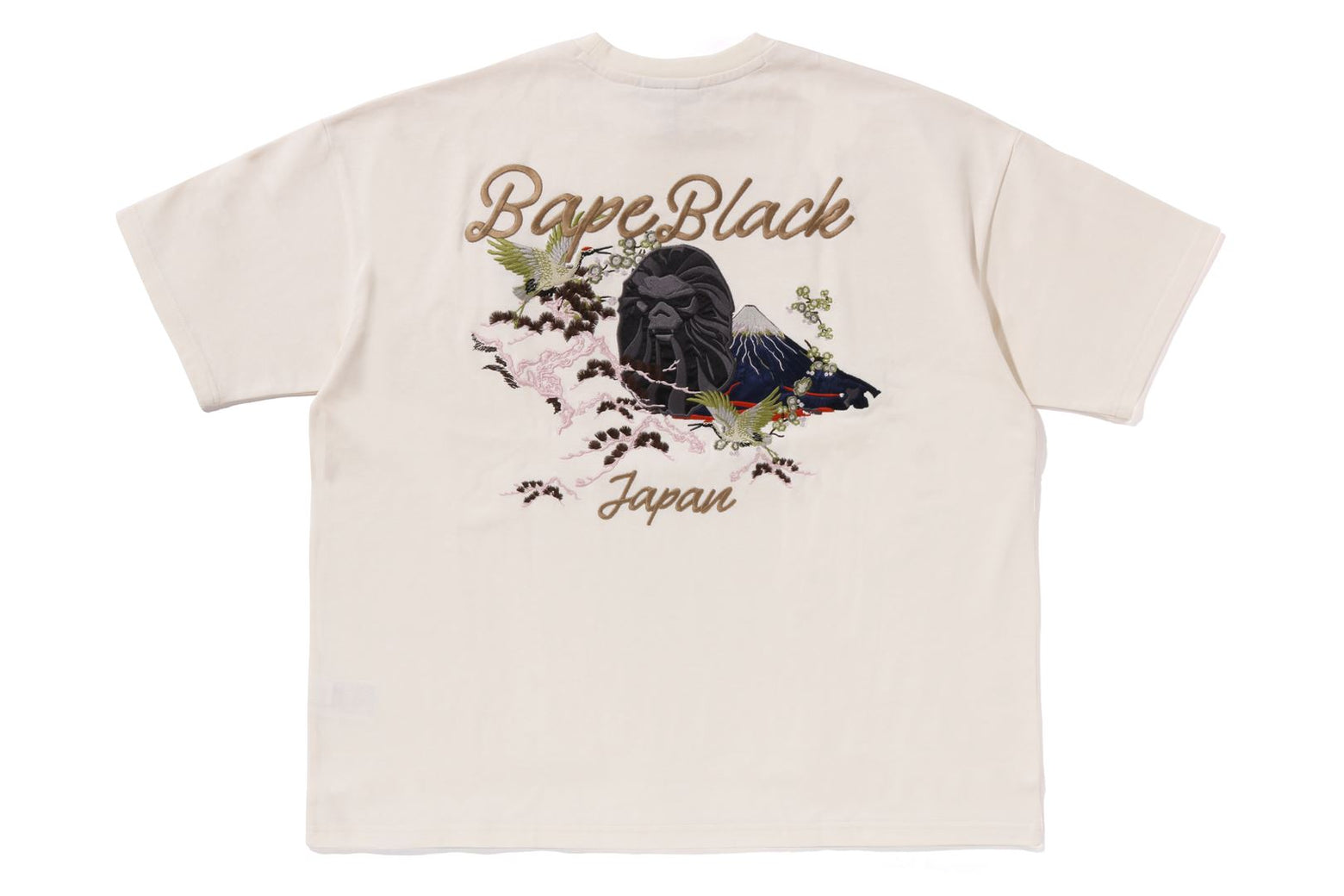 베이프 반팔티 BAPE BLACK EMBROIDERY 2월 신상 1K70-109-304 - 상세 이미지 2