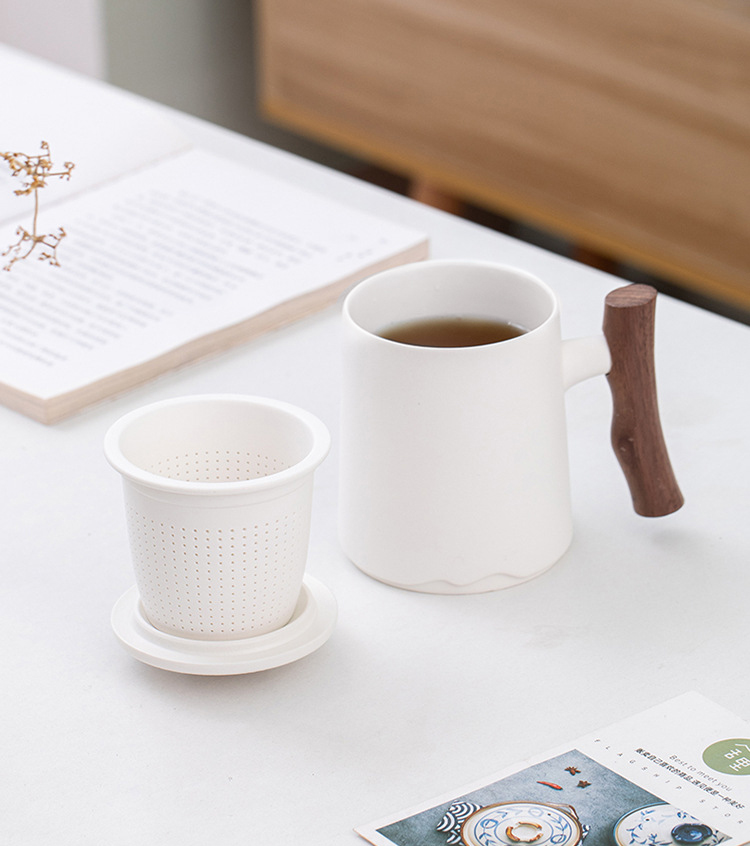 [1+1] 1인 다도세트 다기 집들이선물 신혼부부 화이트 차그루