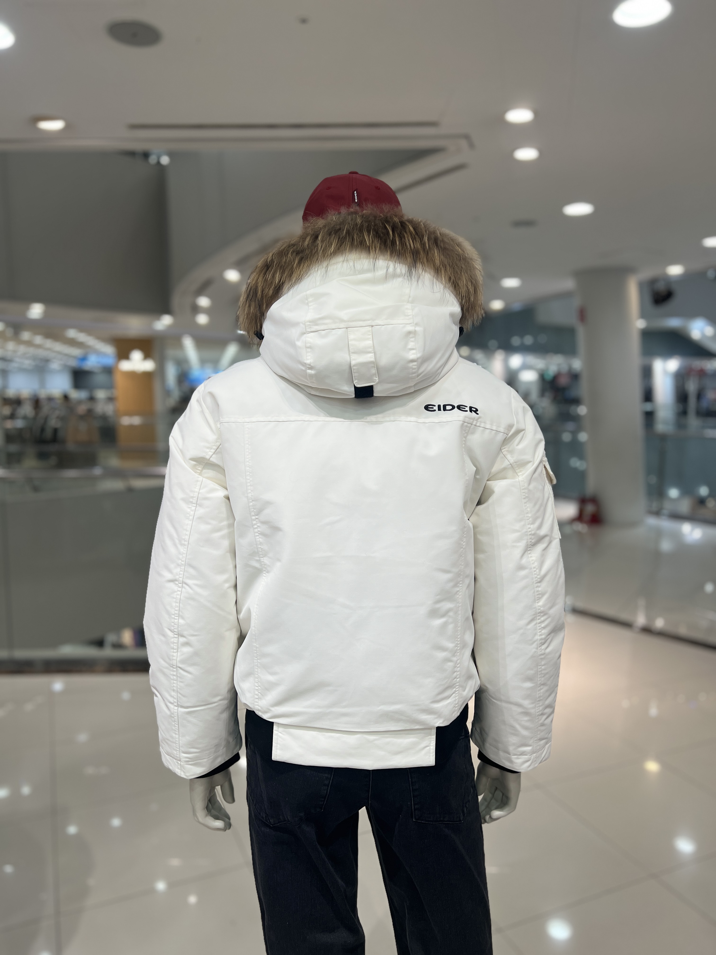 아이더 숏패딩 스투키 남여공용 구스다운 자켓 UW24551 이미지 7