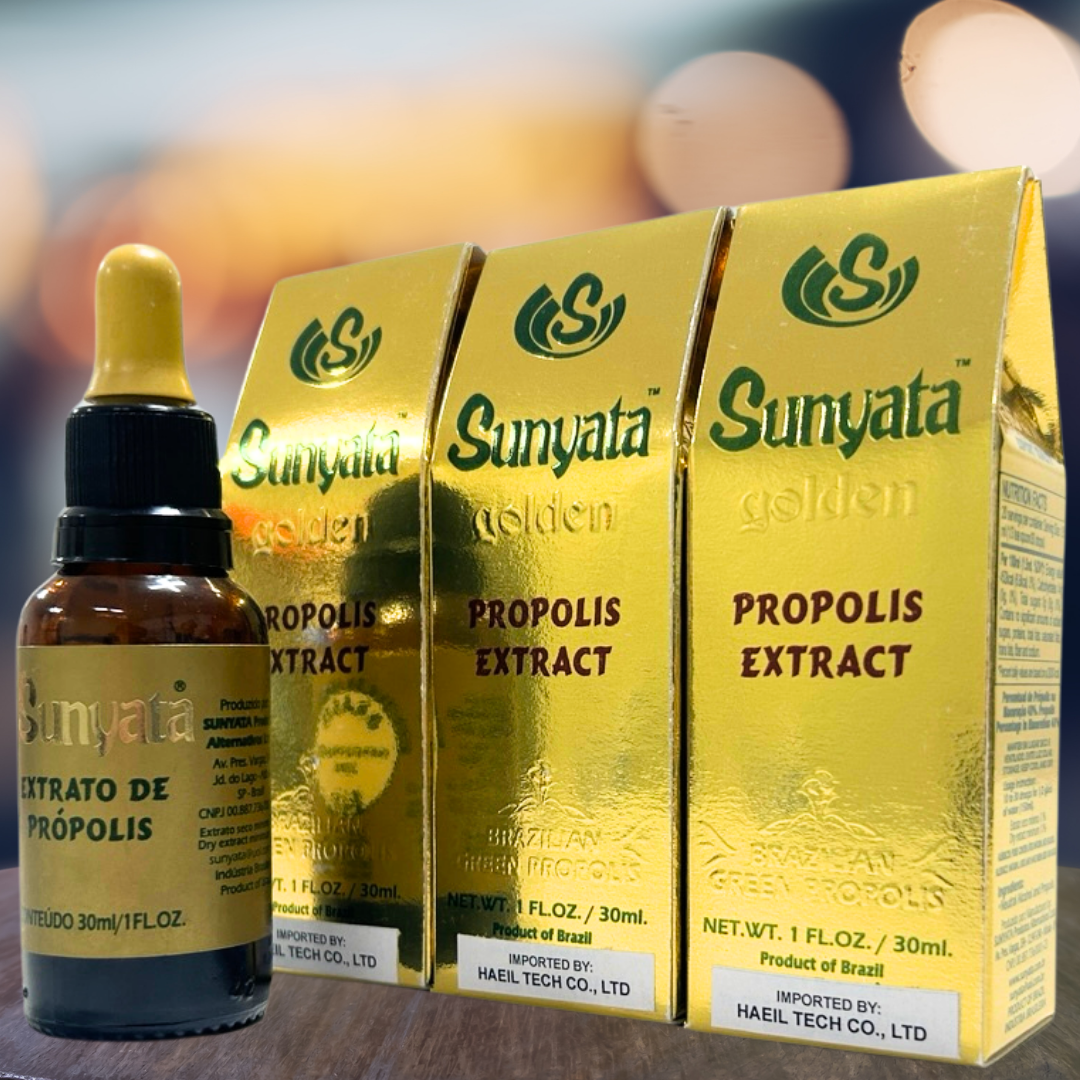 선야타 뿌리는 브라질 그린프로폴리스 원액 액상 30ml X 3병 고함량 리퀴드