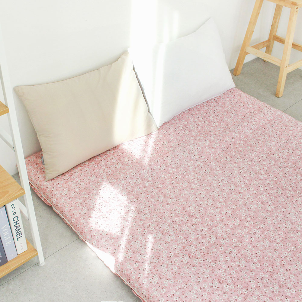 아르떼베딩 글로리 요매트(요커버+솜매트) 100%국산 순면누빔 이불 바닥요