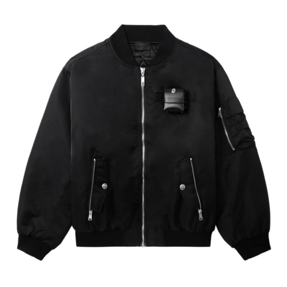 베이프 자켓 BLACK BOMBER JACKET 2월 신상 1K70-141-304 - 메인 이미지