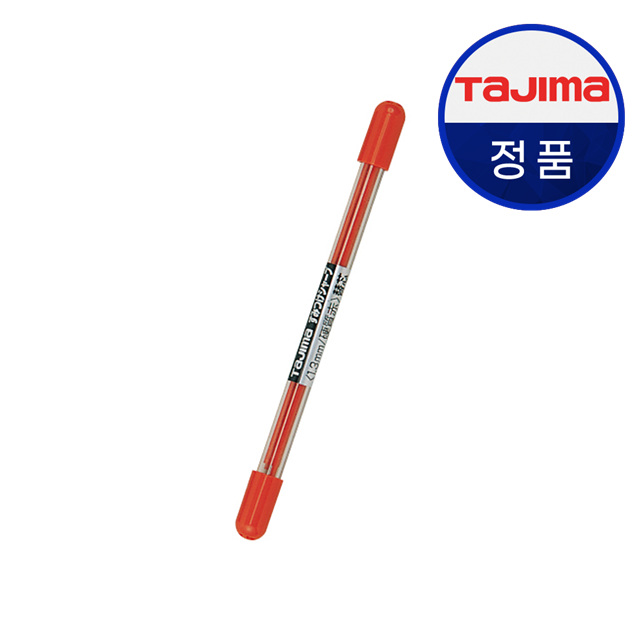 타지마 건축용펜슬교환심 SS13S-RED - 상품 이미지