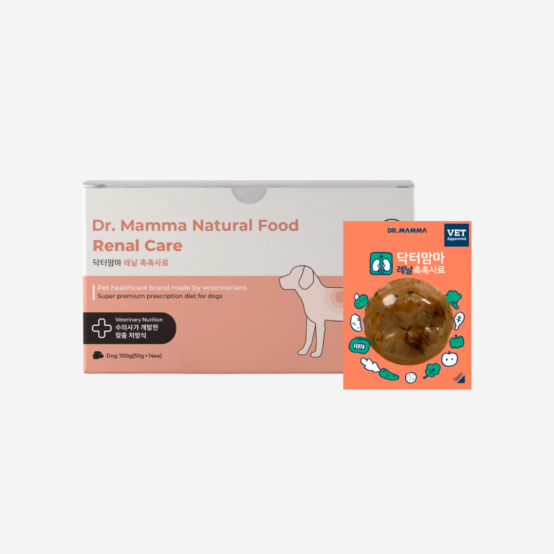 닥터맘마 촉촉사료 레날 신장 강아지습식사료 700g