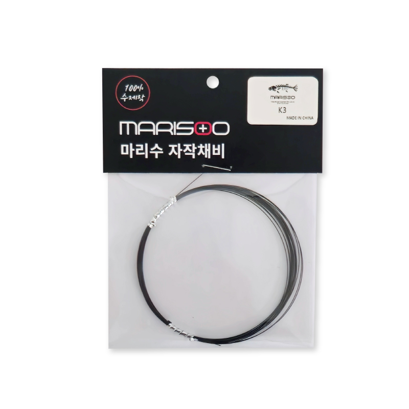 마리수 강선채비 형상기억합금 갈치 삼치 와이어 티탄 티타늄 와이어 5m 이미지 6