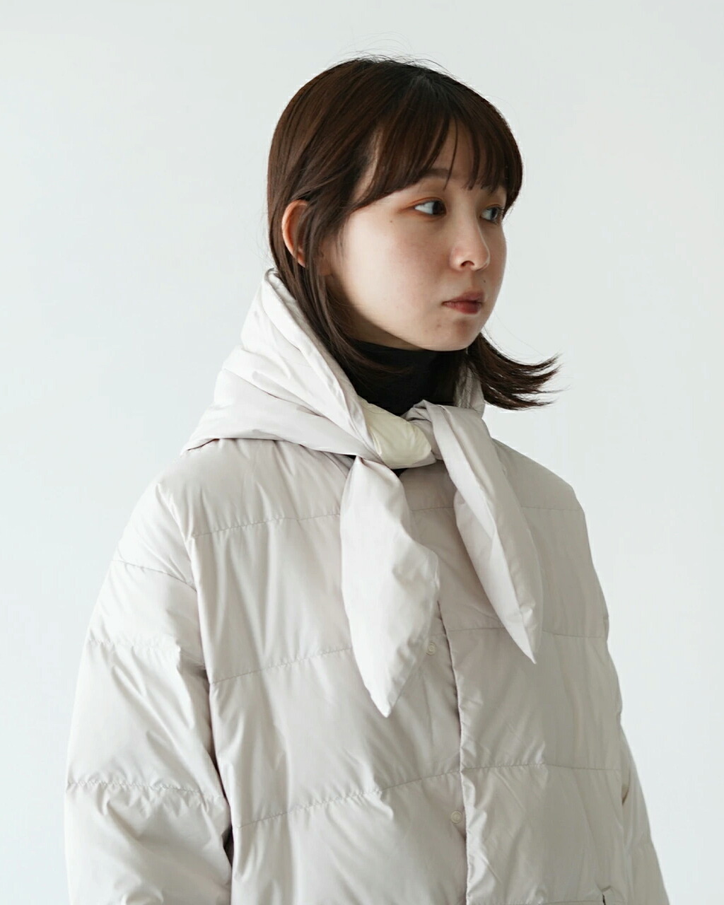 오르치발 다운 패딩 후드 머플러 모자 워머 바라클라바 OR-H0328 DPL 5컬러 - 상세 이미지 4