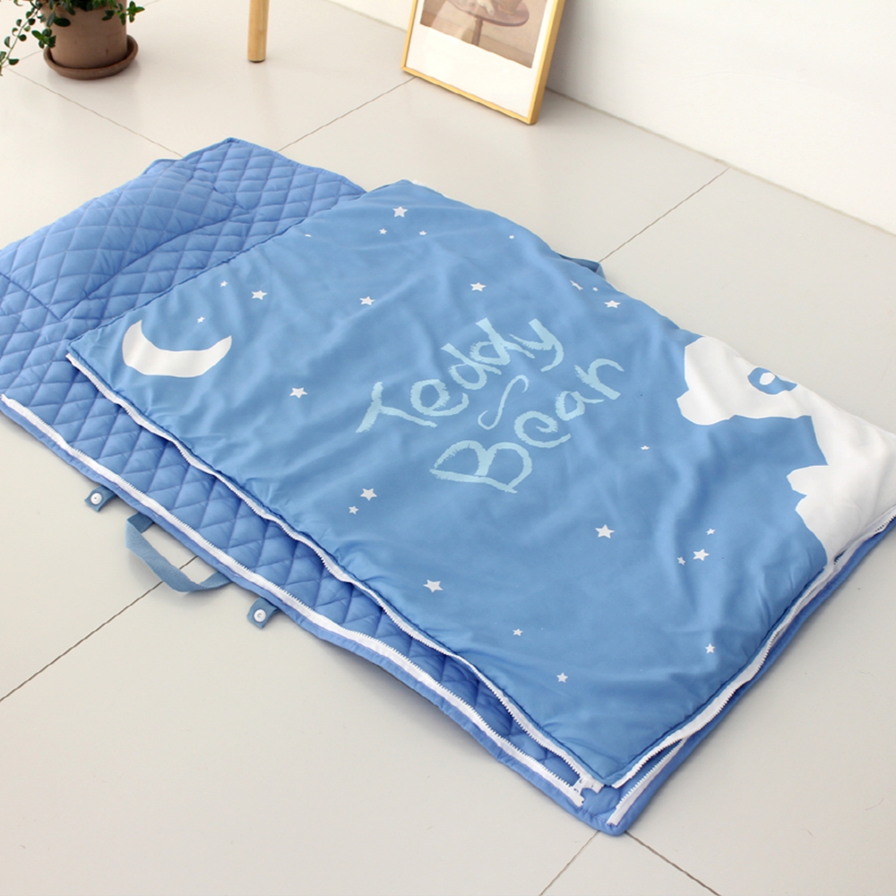 어린이집낮잠이불일체형 낮잠 이불 가방 세트