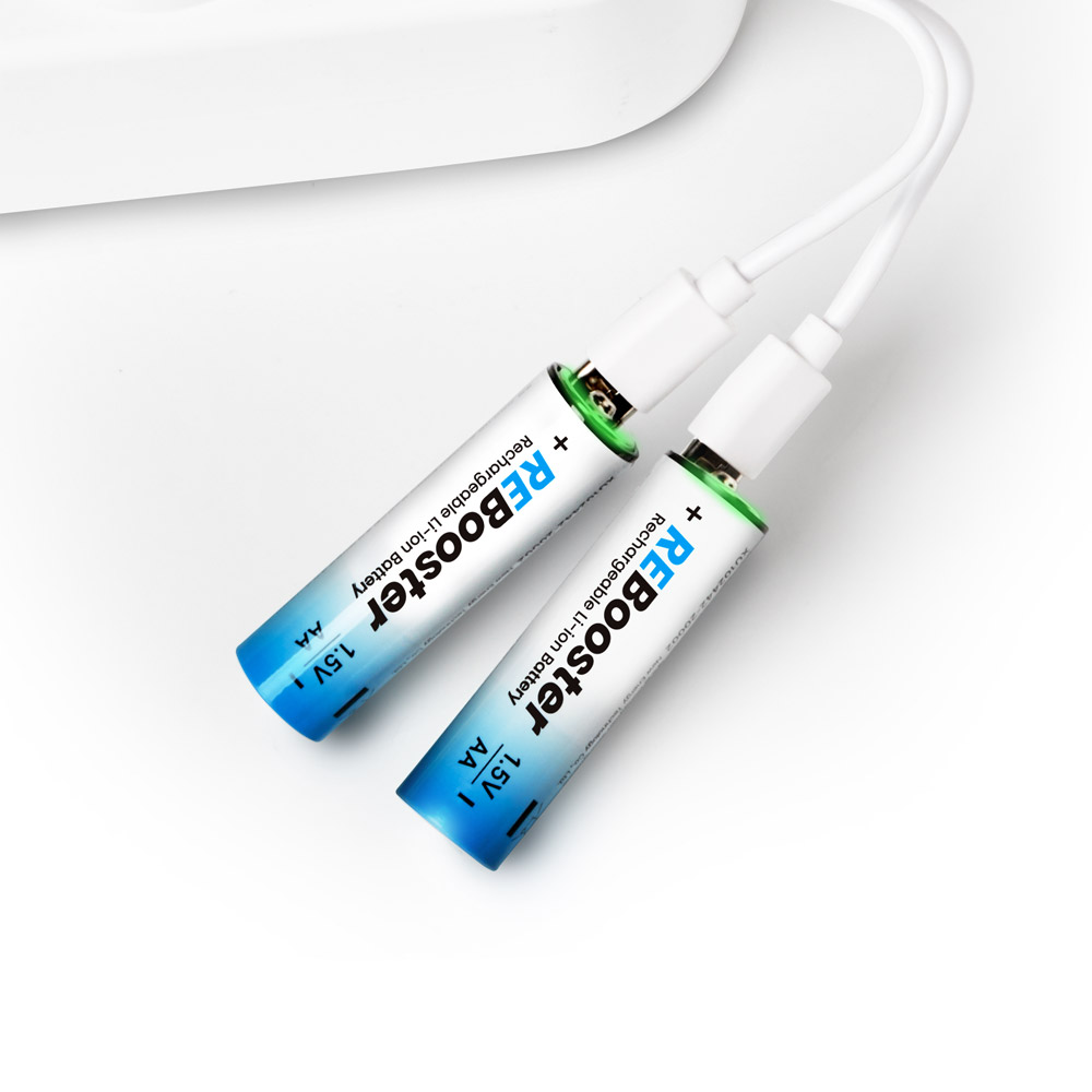 AA충전지 범용충전지 USB 충전지 1.5 AA형 4알 - 상세 이미지 5