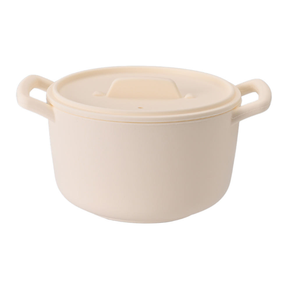 UH 실리콘 냄비 계란찜기 전자렌지 라면용기 다용도 찜기 1200ml - 상세 이미지 3