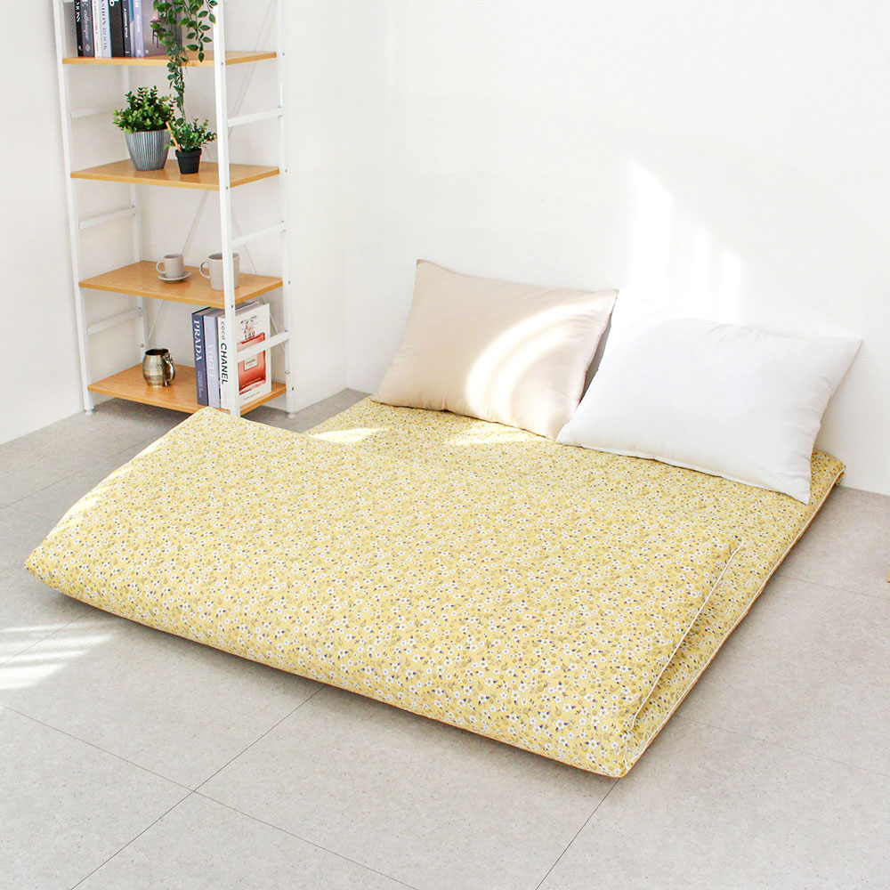 아르떼베딩 글로리 요매트(요커버+솜매트) 100%국산 순면누빔 이불 바닥요