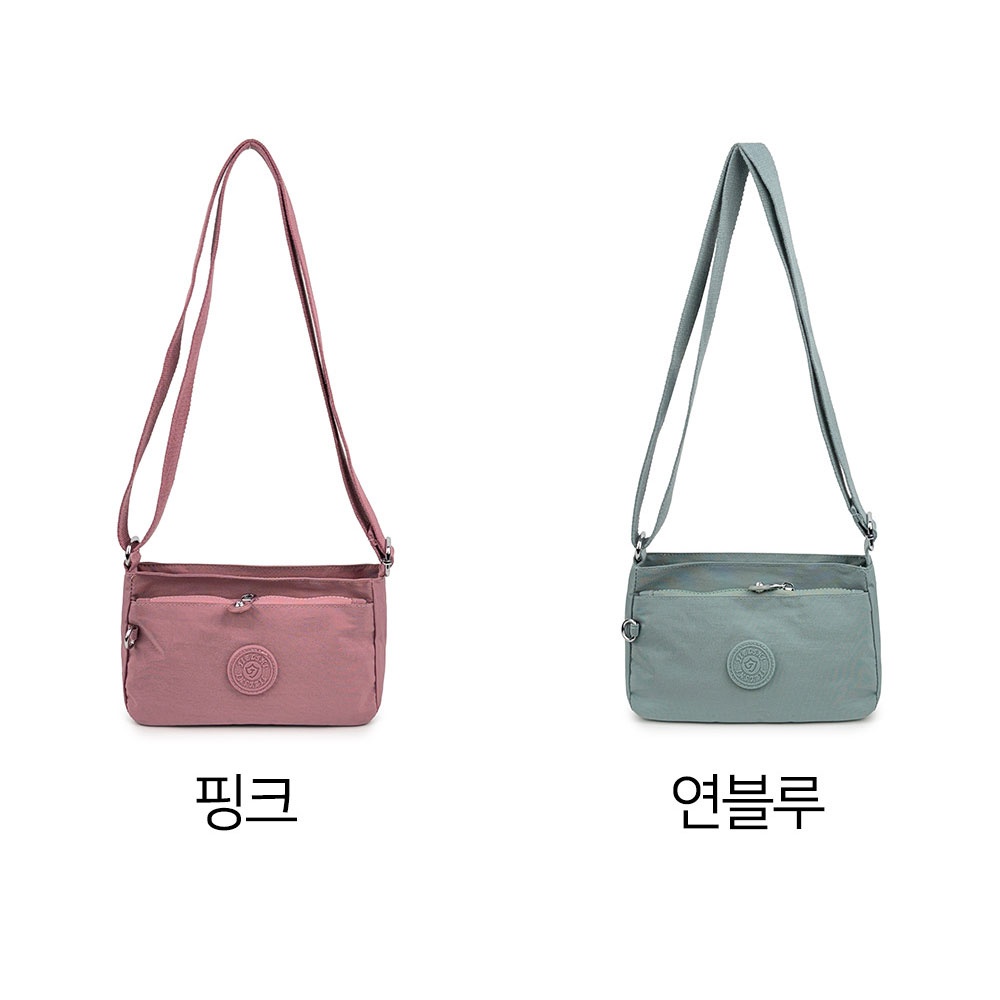 가벼운 작은 크로스백 나들이 외출 여행 스몰 경량 미니백 지갑 핸드폰 가방 - 상세 이미지 2
