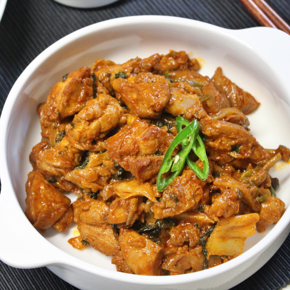춘천닭갈비 숯불 택배 맛집 간장 술안주베스트 소주 양념 500g 2팩 - 상세 이미지 3