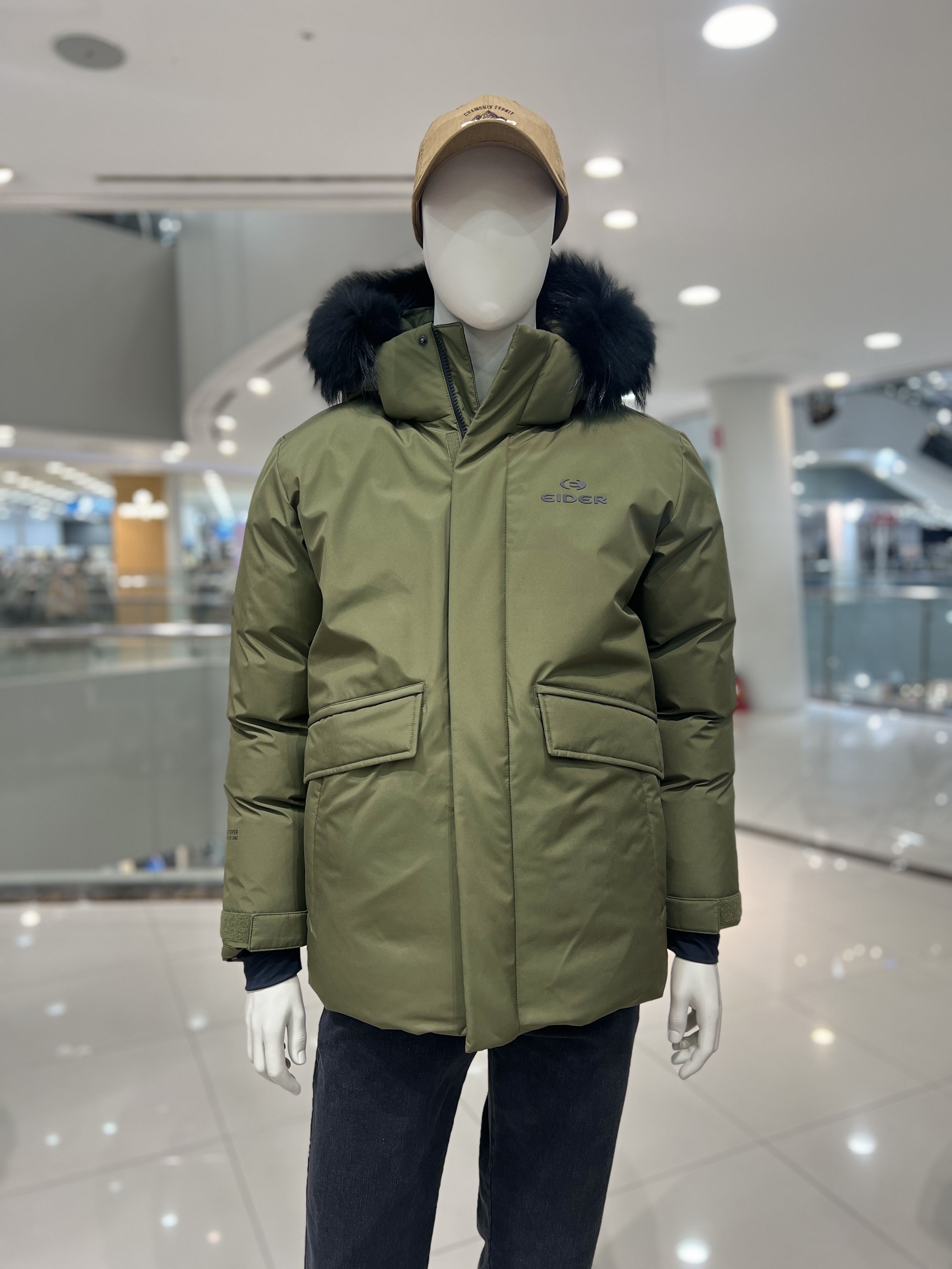아이더 헤비다운 필드 남성 윈드스타퍼 구스다운 자켓 MW24507 이미지 6