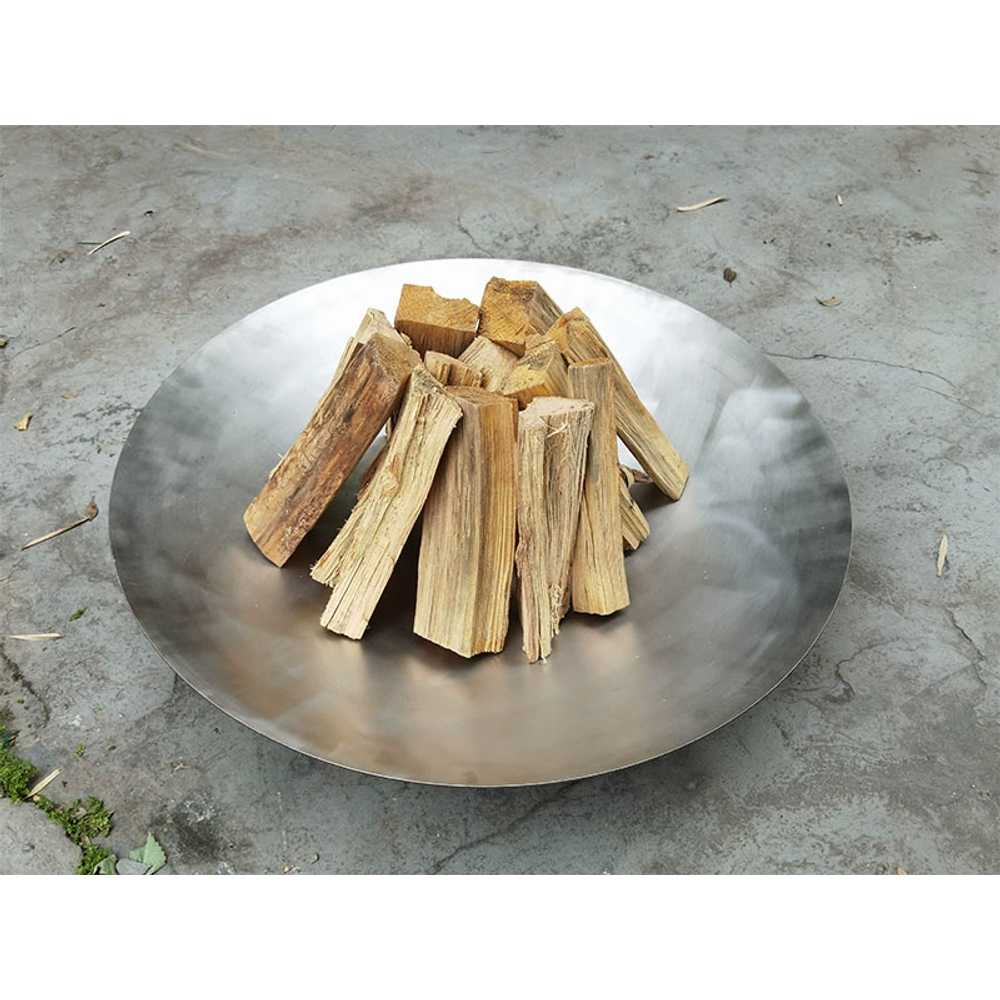펜션 화로대 캠핑 숯불 화목난로 대형 캠프파이어 쟁반형 50cm - 상세 이미지 3