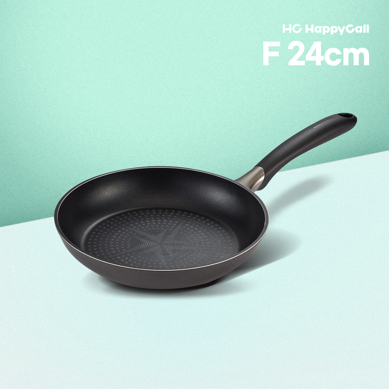 [해피콜] 다이아몬드 더 시그니처 IH 프라이팬 24cm 친환경 인덕션 스텐 코팅