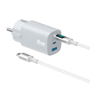 이어맥 팬톤 65W GaN 초고속 멀티 충전기 3포트 100W LED 케... 개봉기 | 실사용 후기 - 상품 이미지 4