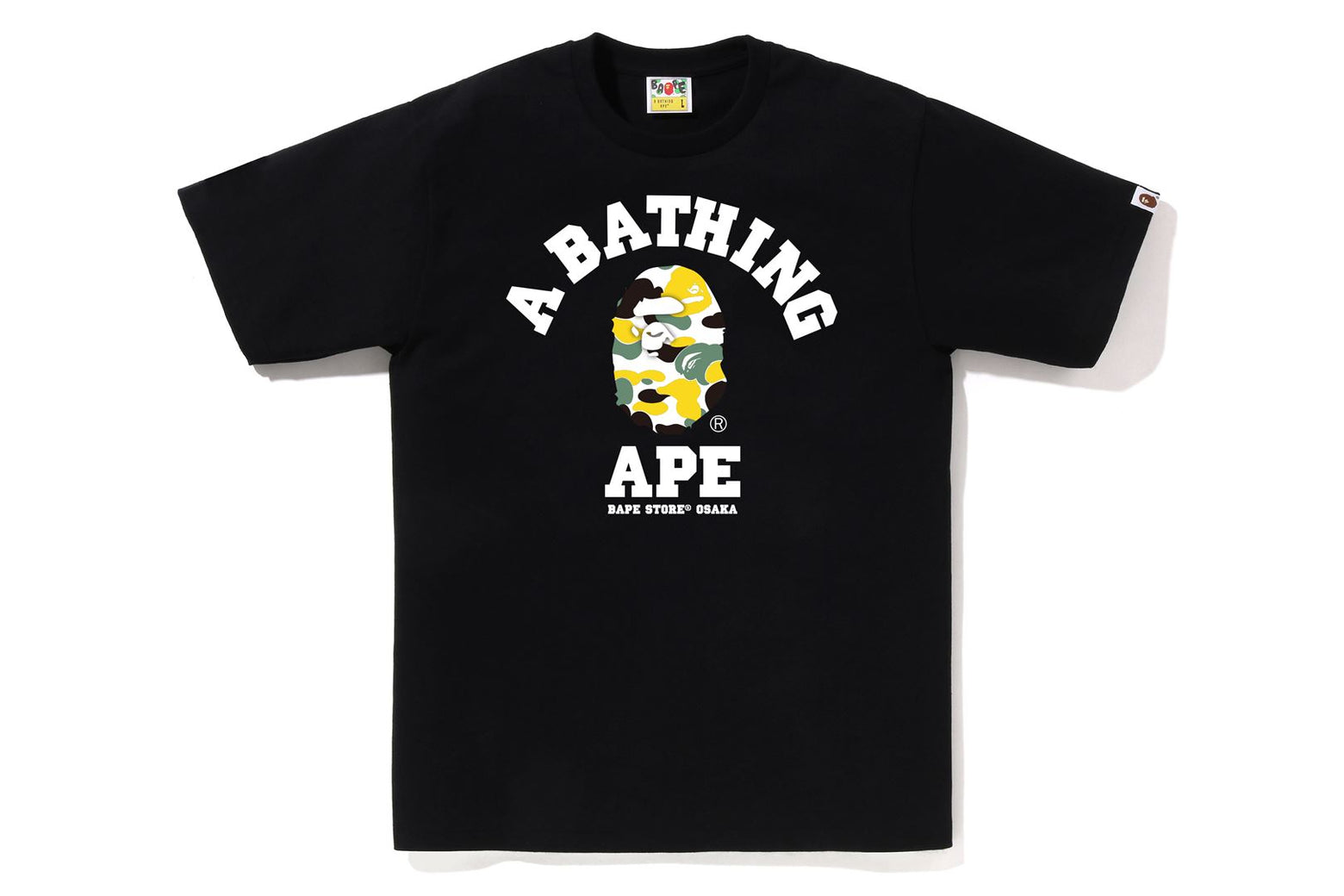 베이프 반팔티 BAPE STORE OSAKA CAMO COLLEGE 2월 신상 1K72-110-180 - 상세 이미지 2