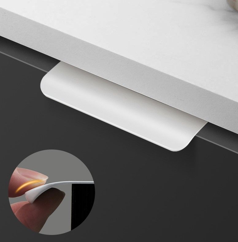 빌스브로 히든 플랩 가구 손잡이 서랍장 씽크대 장농 옷장 80mm