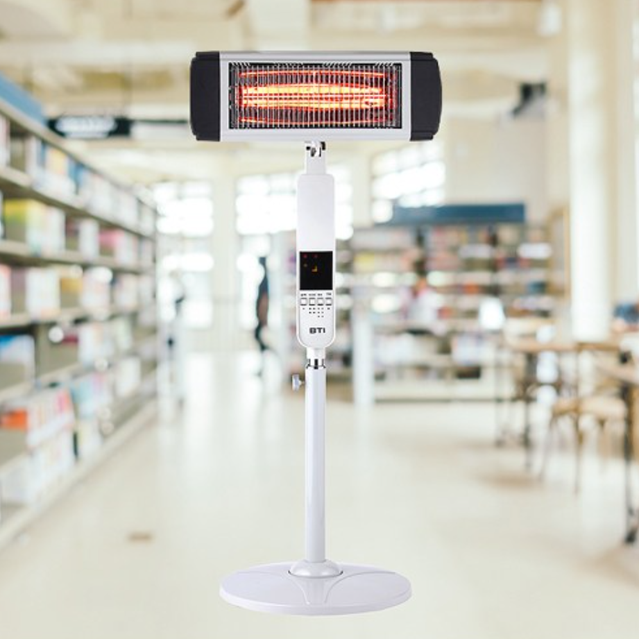 높이조절 업소용 전기 히터 적외선 난방기 매장 매장용 히터