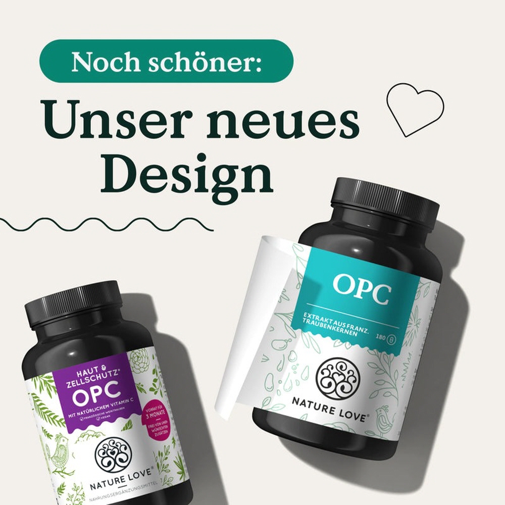 네이처러브 OPC 포도씨 추출물 NATURELOVE 독일 프리미엄 3개월분 180캡슐 - 상세 이미지 5