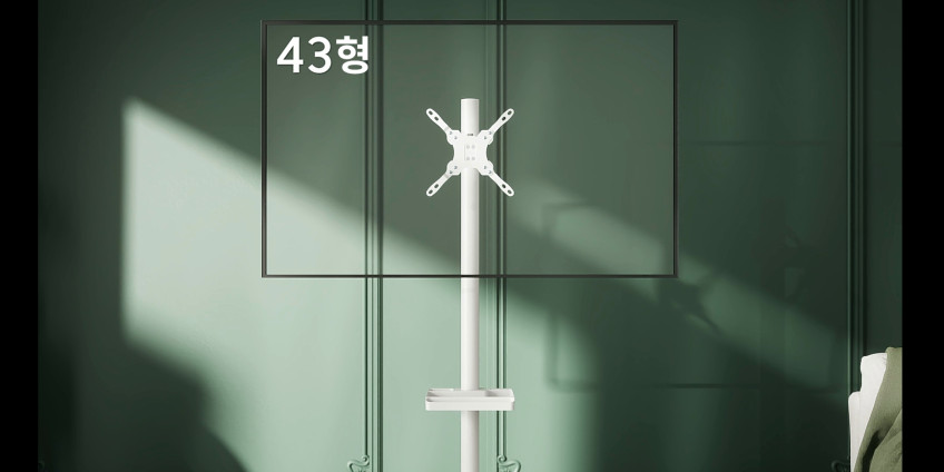 이동식 선반 TV 거치대 스탠드 삼탠바이미 삼성 LG 룸앤티비 M5 M7 호환 FS43W 판매처 상세 정보 이미지 4