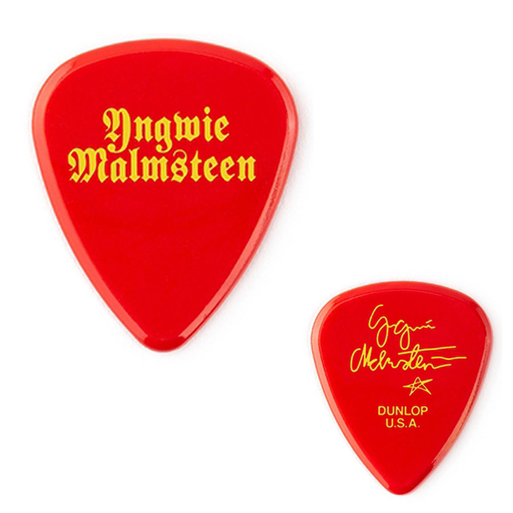 던롭 Yngwie Malmsteen 시그니쳐 기타피크 2.0mm YJMR02RD : 모아모다몰
