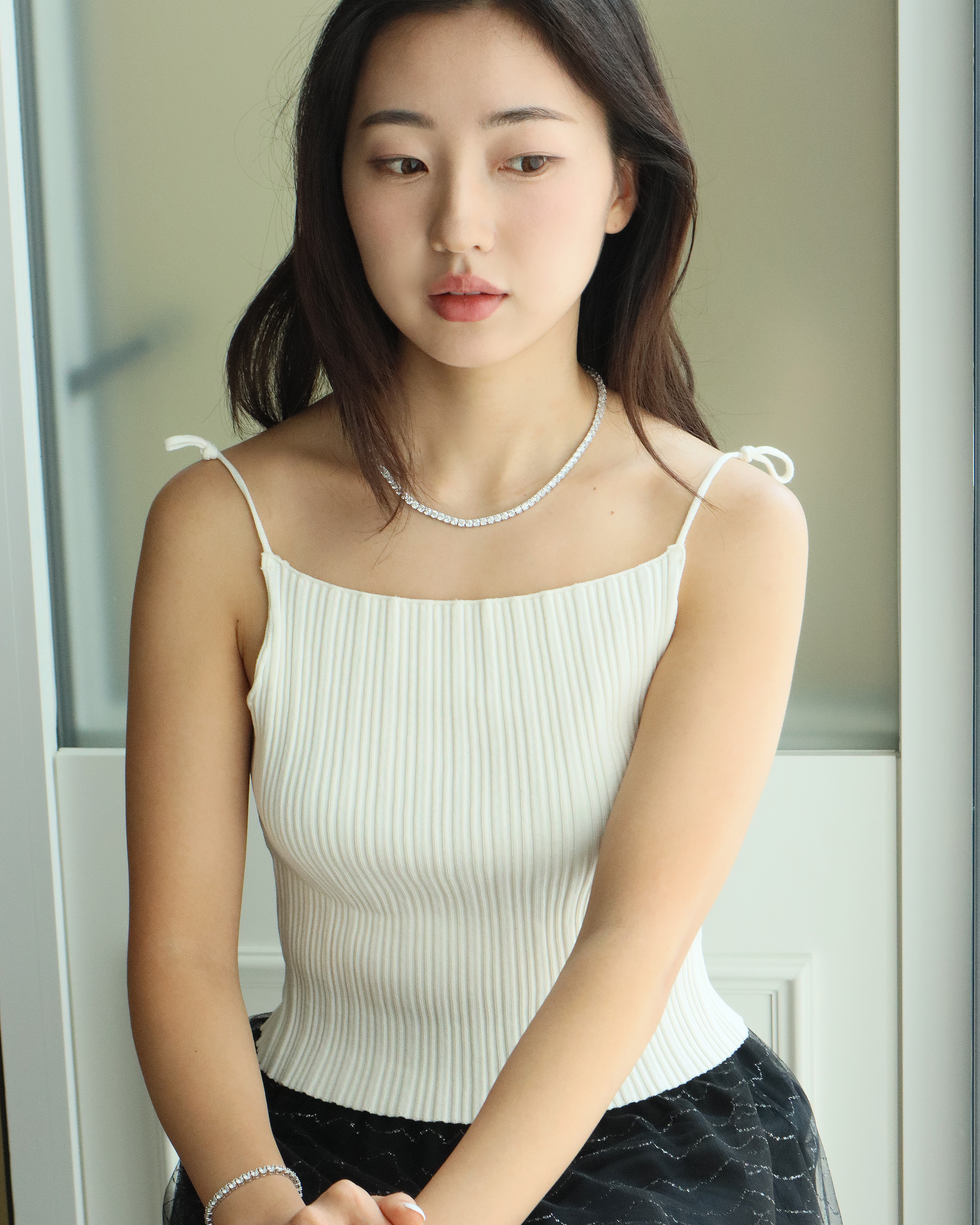 클래식 스텐다드 테니스팔찌 4mm 3부 - 상세 이미지 3