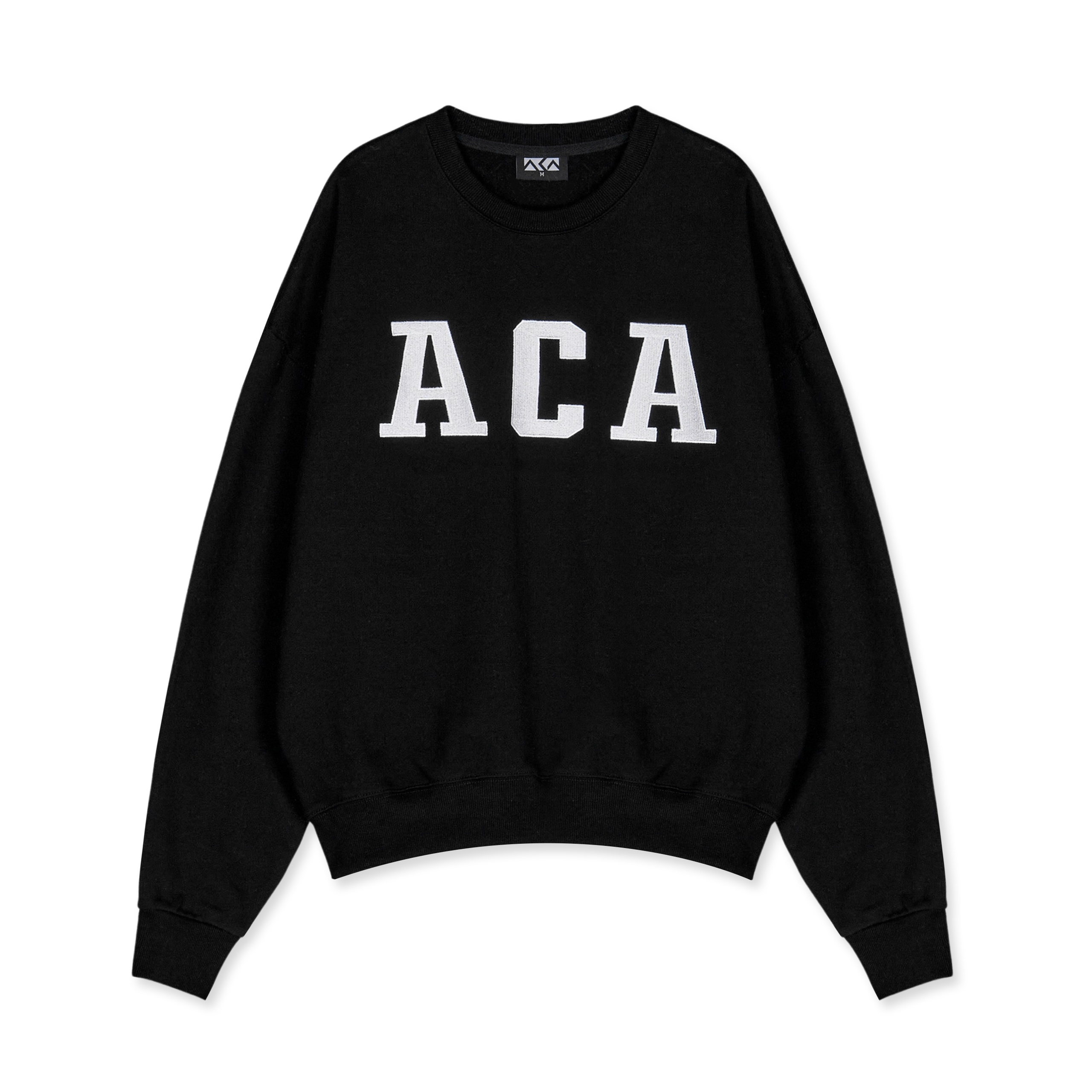 ACA 빅 로고 맨투맨 면 100% - 상세 이미지 5