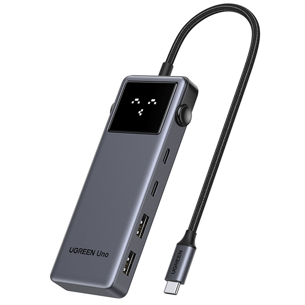 유그린 UNO 우노 시리즈 6in1 C타입 HDMI 4K 60Hz USB3.2 10Gbps 멀티허브 독 CM888